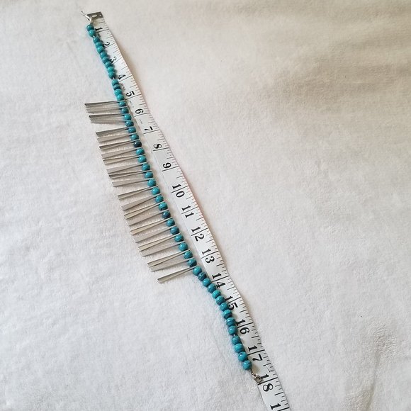 Vintage 70's Monet Runway Bead Egyptian Necklace - Picture 9 of 9